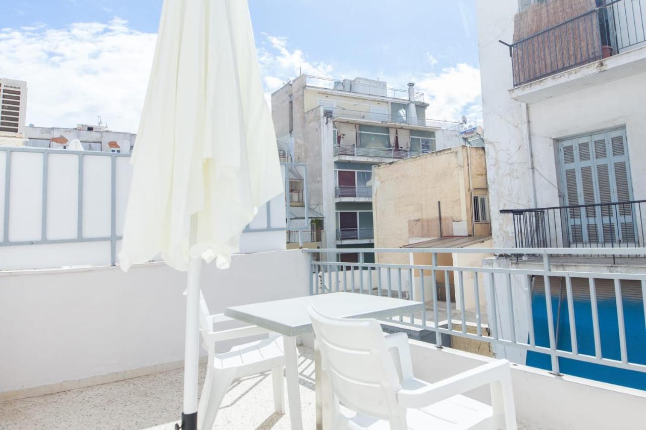 Silver Hotel Athens Double Room With Balcony Exterior foto
