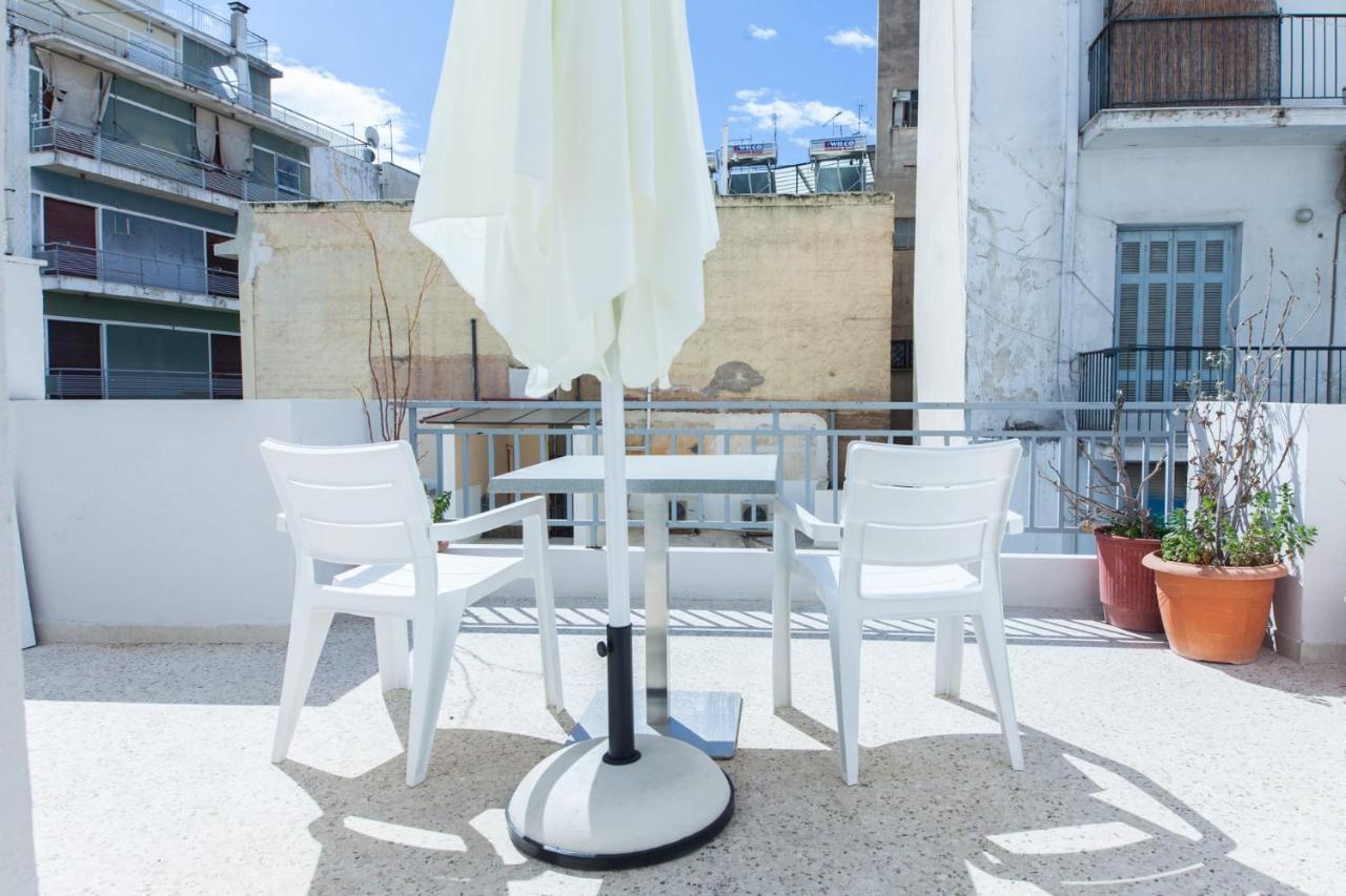 Silver Hotel Athens Double Room With Balcony Exterior foto