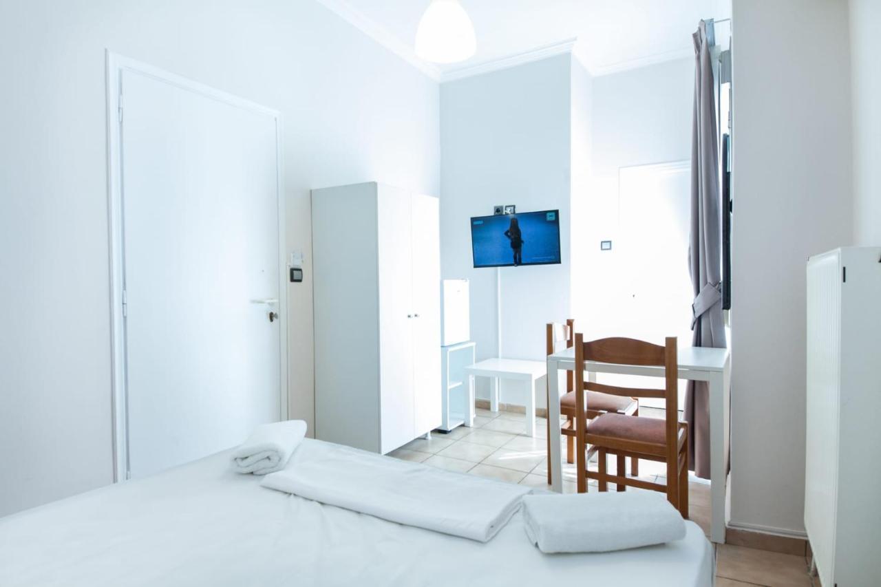 Silver Hotel Athens Double Room With Balcony Exterior foto